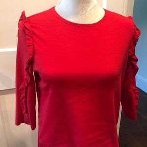 Zara Red Blouse